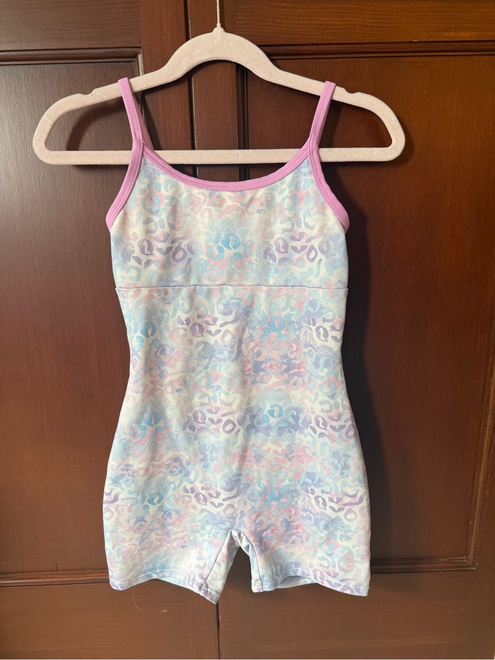 Gymnastics Leotard Leopard Print